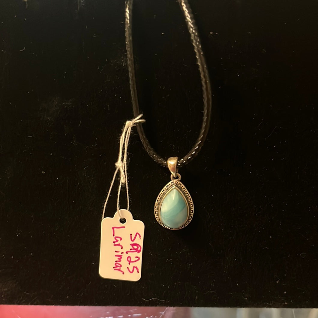 Larimar necklace s925