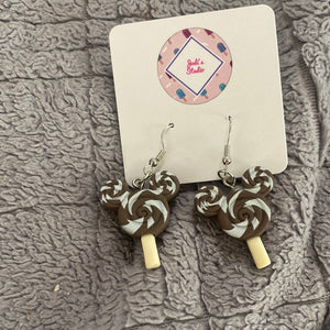 Disney lollipop earrings